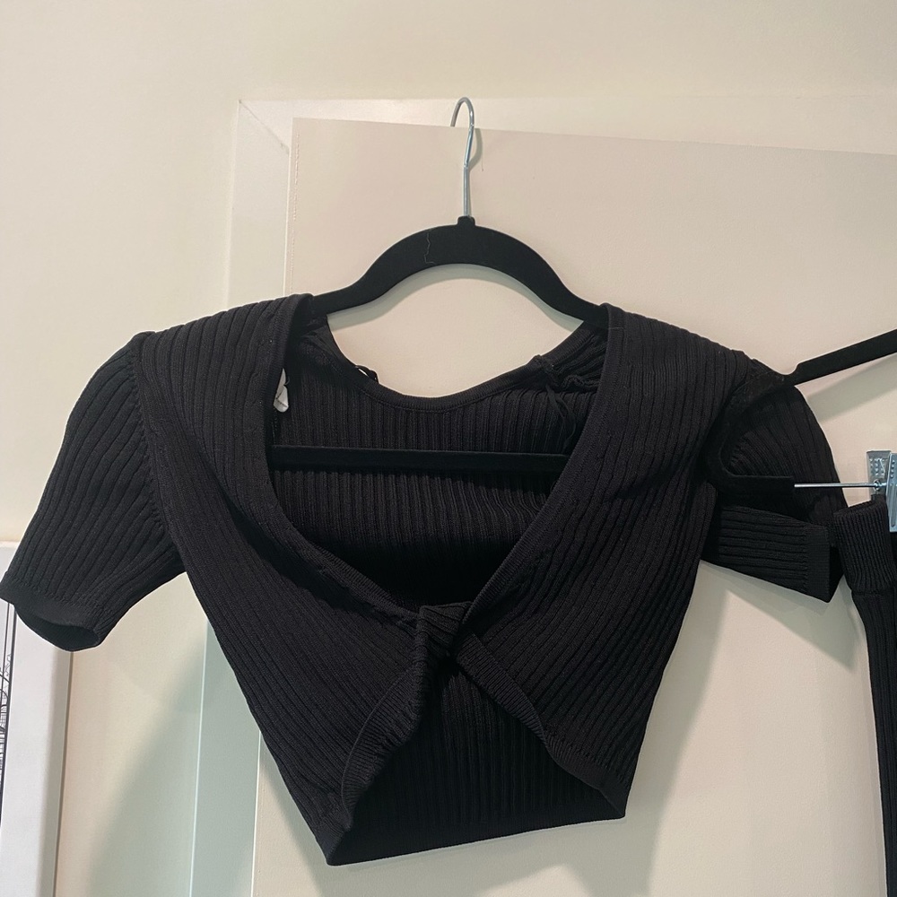 Glassons Ribbed Two Piece Set - Picture 4 of 5